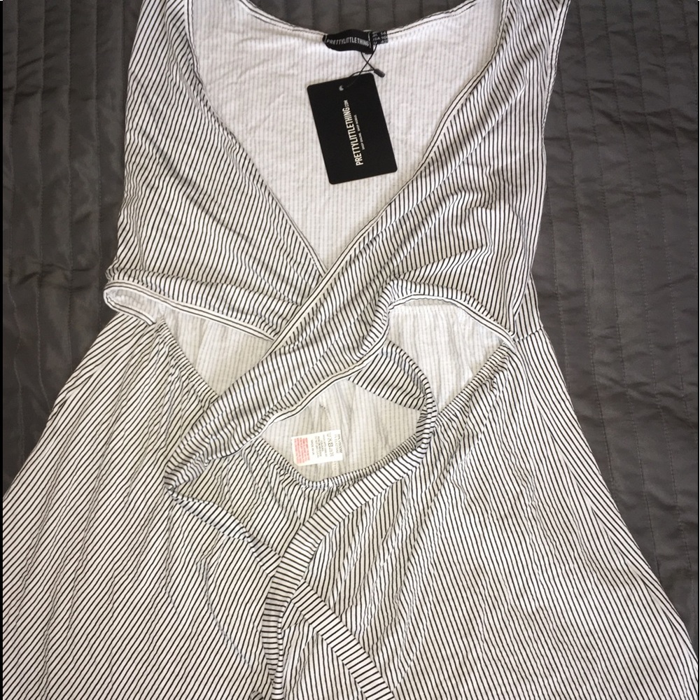 Pretty Little Thing Striped Romper